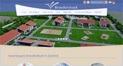 Desktop Screenshot of broedershoek.nl