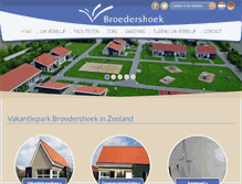 Tablet Screenshot of broedershoek.nl